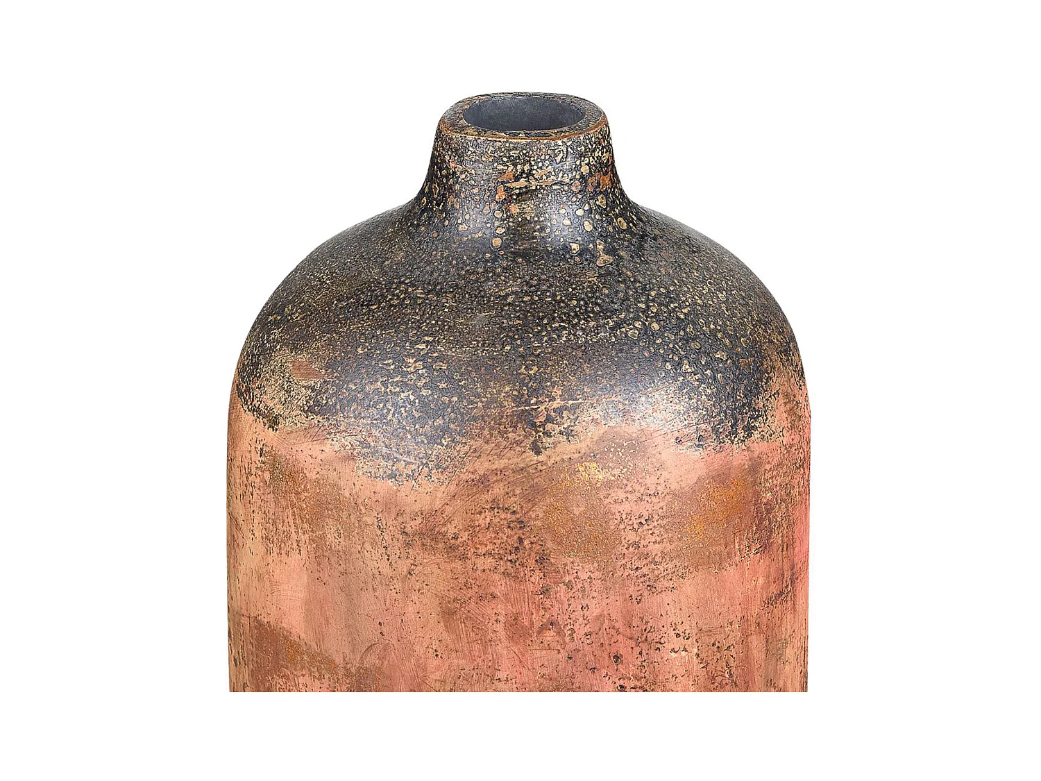 Vase à fleurs SARAGOSSA Céramique 53 cm Cuivré