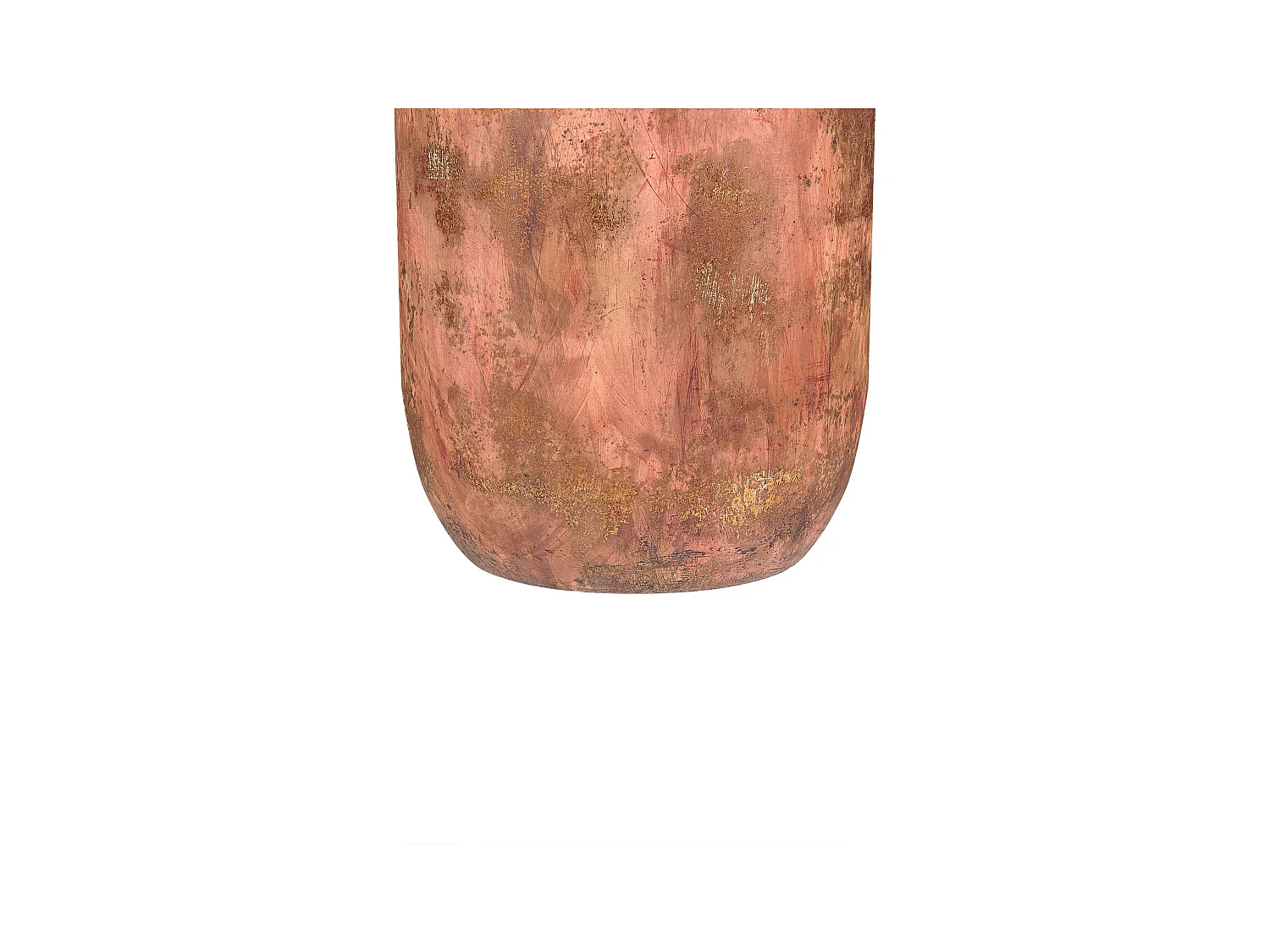 Vase à fleurs SARAGOSSA Céramique 53 cm Cuivré