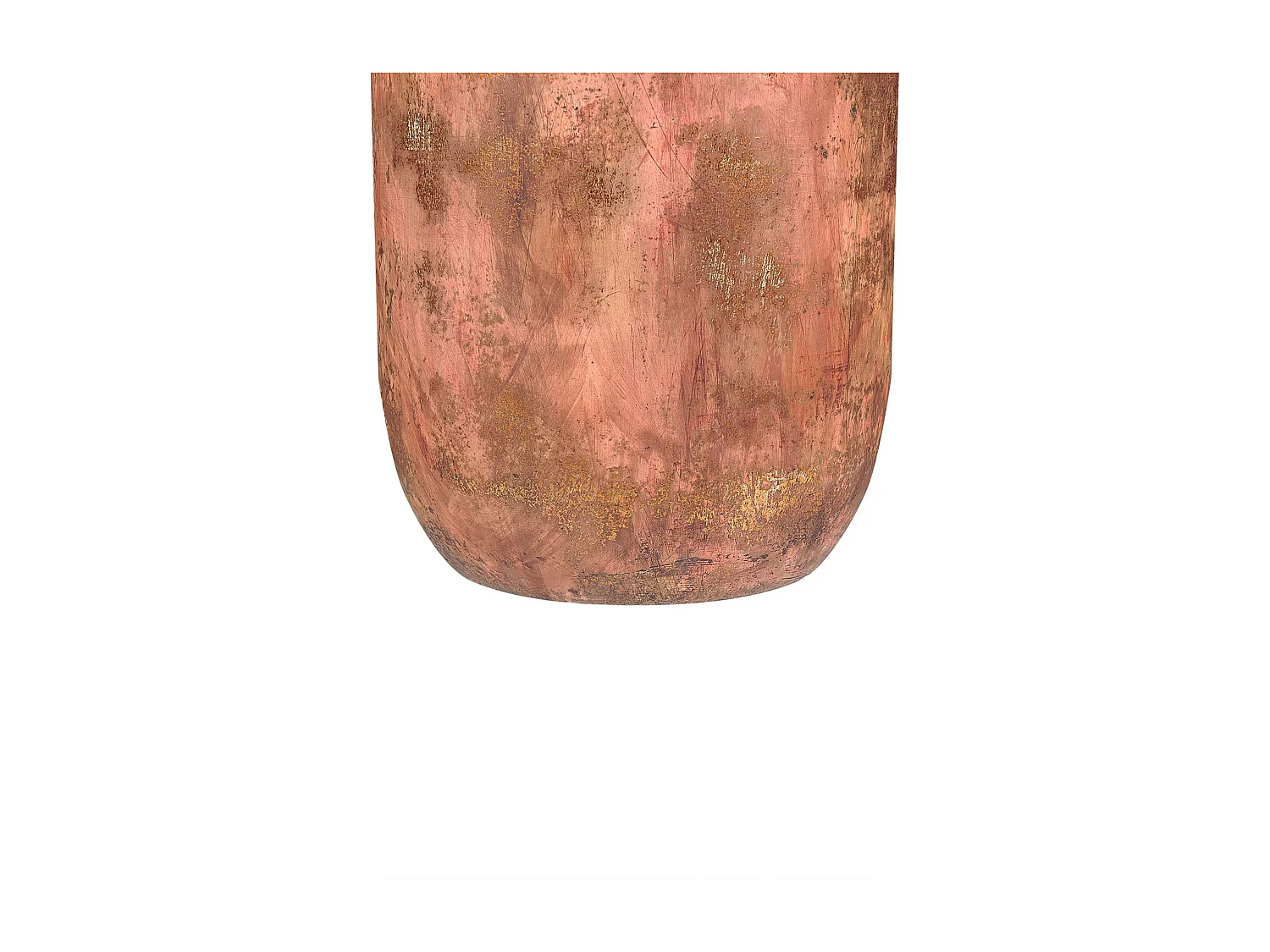 Vase à fleurs SARAGOSSA Céramique 53 cm Cuivré