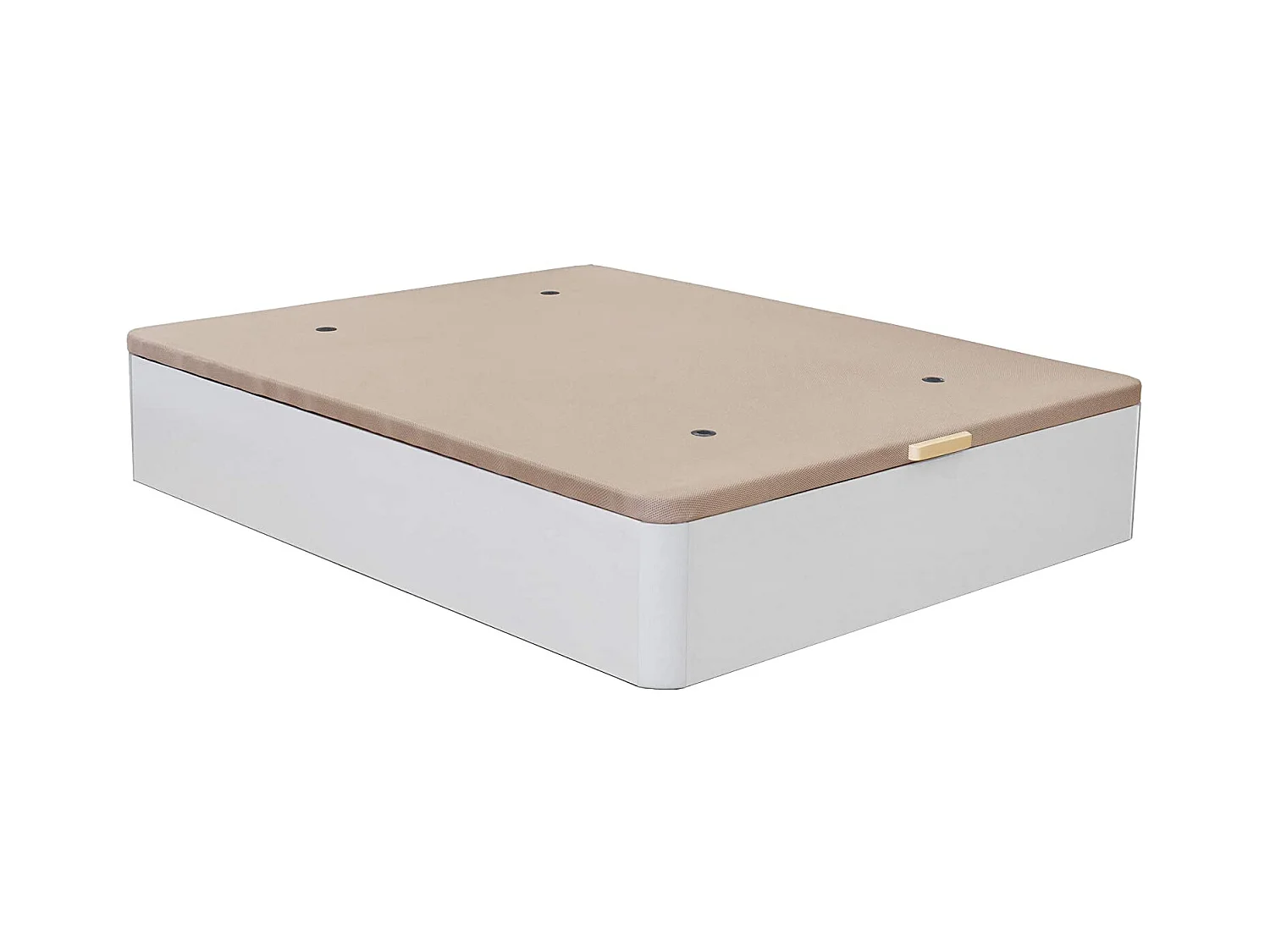 Canapé Abatible Gran Capacidad 135x190cm Blanco Montaje A Domicilio Gratis - Venprodin