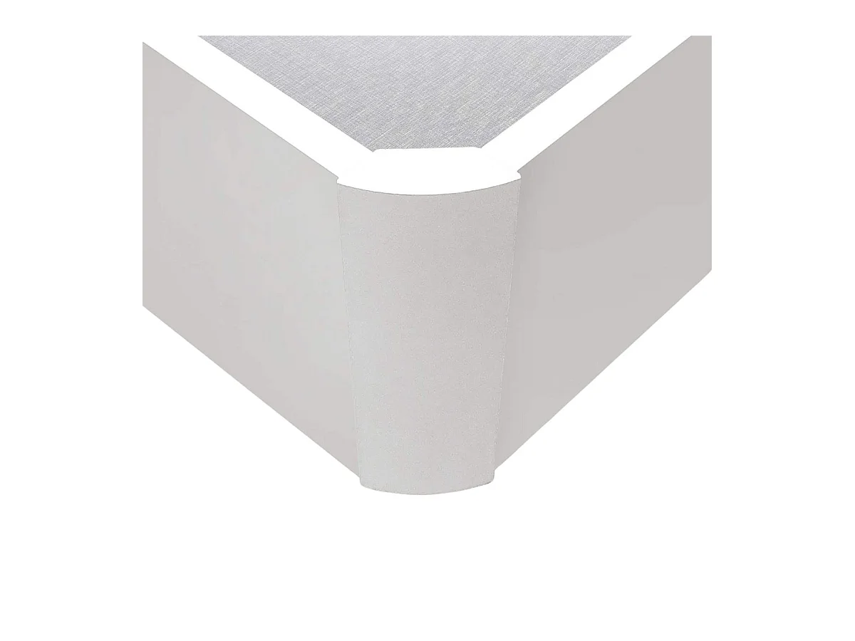 Canapé Abatible Gran Capacidad 135x190cm Blanco Montaje A Domicilio Gratis - Venprodin