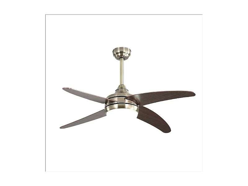 Ventilateur DC KLOD Cherry Gold E27 télécommande et minuterie Fabrilamp