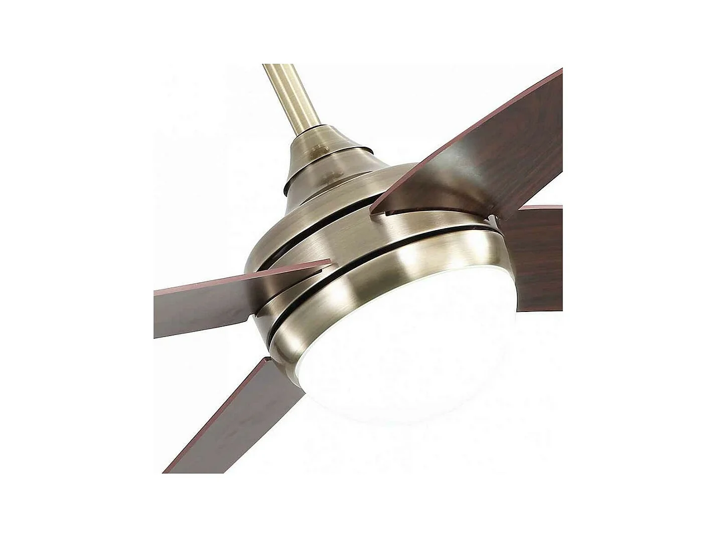 Ventilateur DC KLOD Cherry Gold E27 télécommande et minuterie Fabrilamp