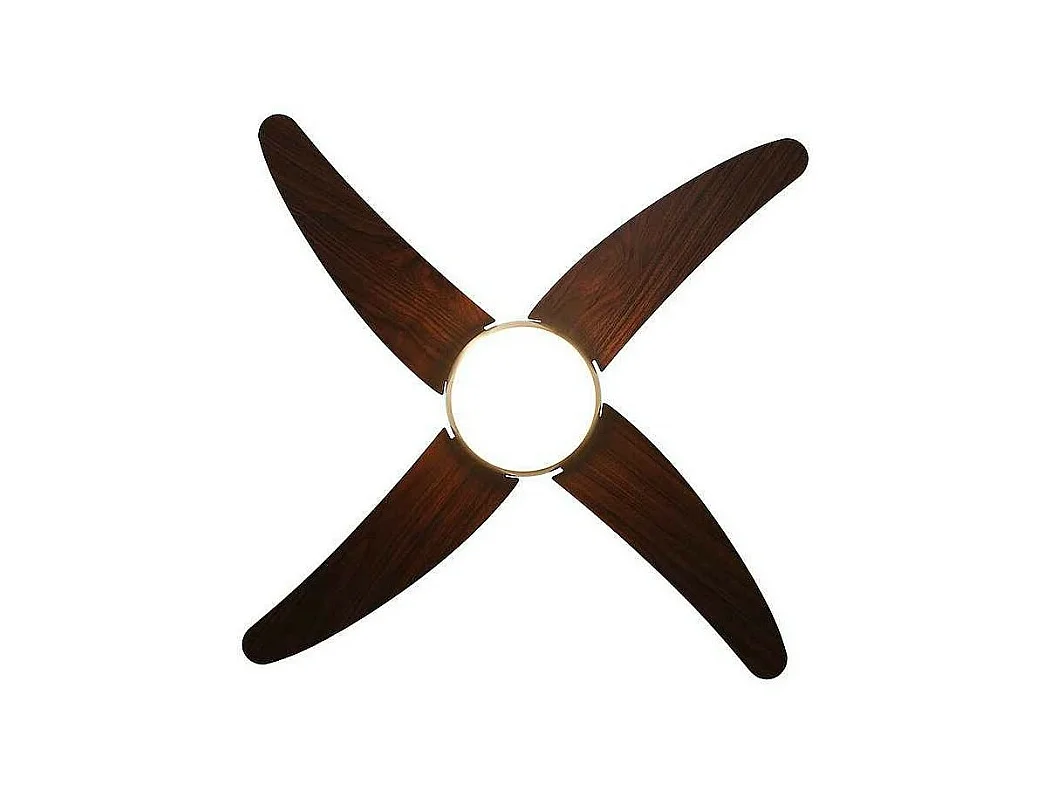 Ventilateur DC KLOD Cherry Gold E27 télécommande et minuterie Fabrilamp