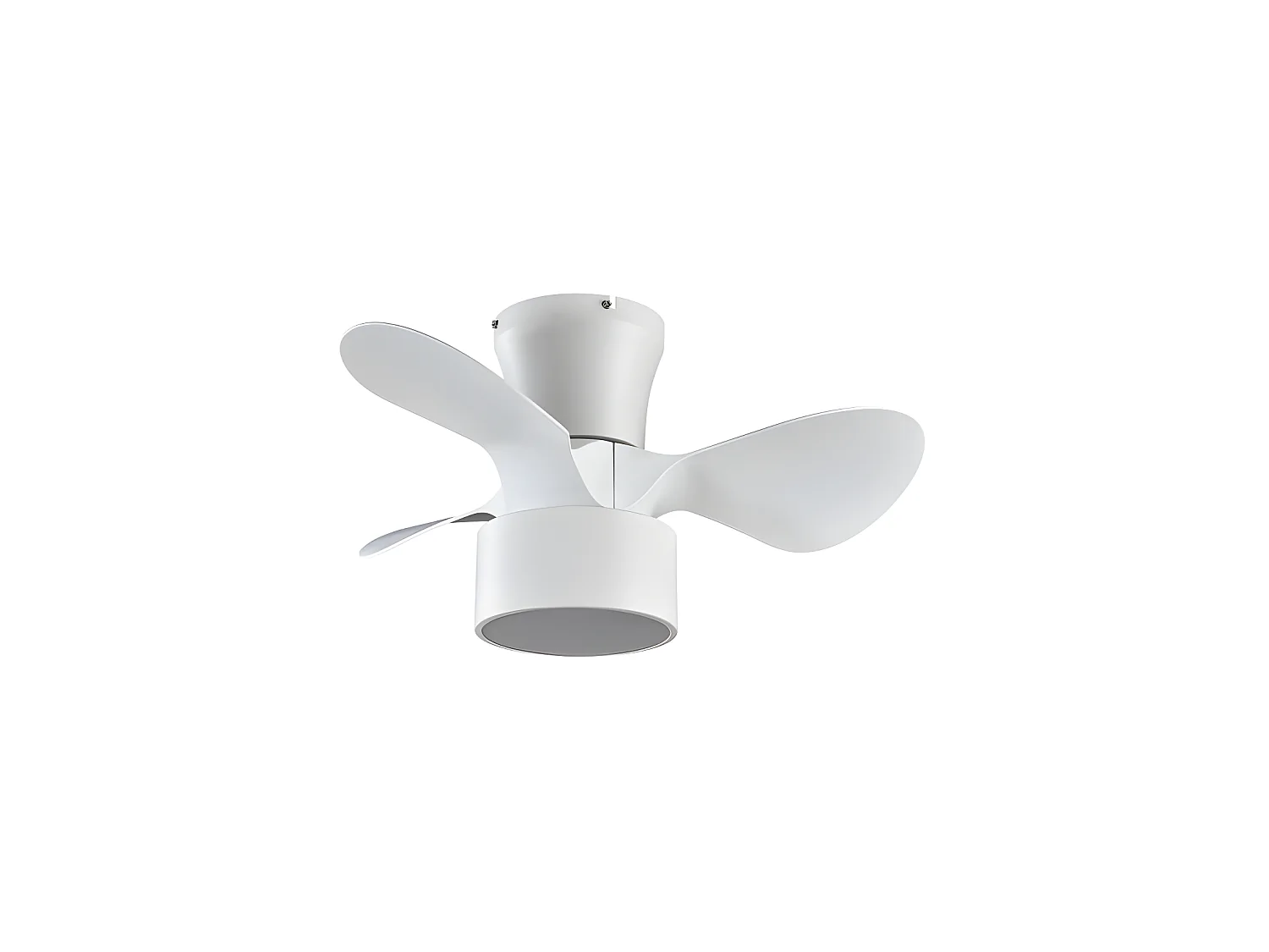 Ventilador Dc Olga Blanco Led Memoria Color Temperatura Regulable