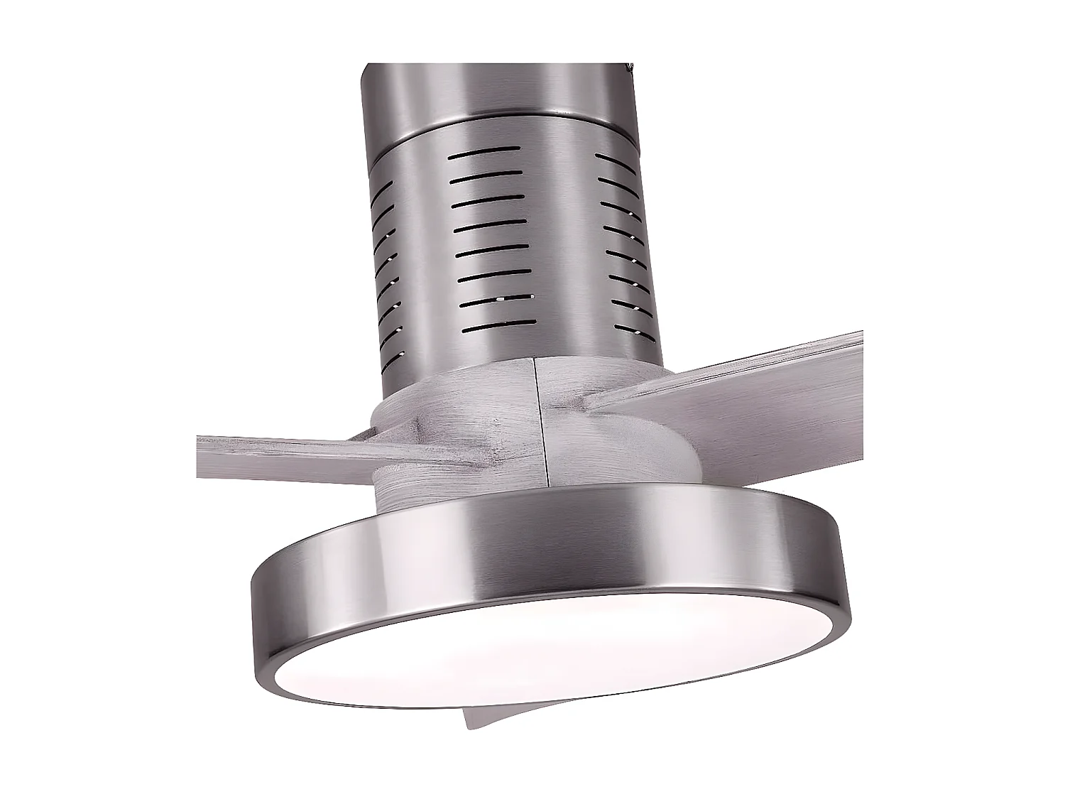 Ventilador Dc Pax Niquel Gris Led Cct Regulable Y Control Remoto