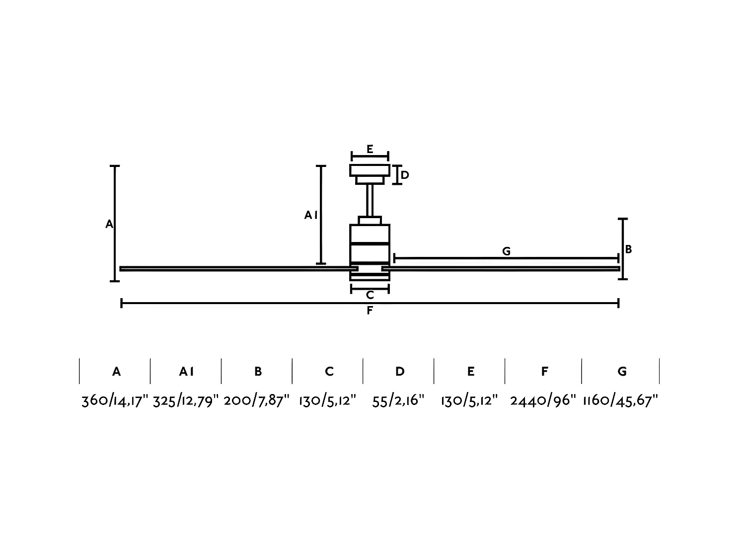 MANHATTAN XXL LED mat nikkel DC-ventilator