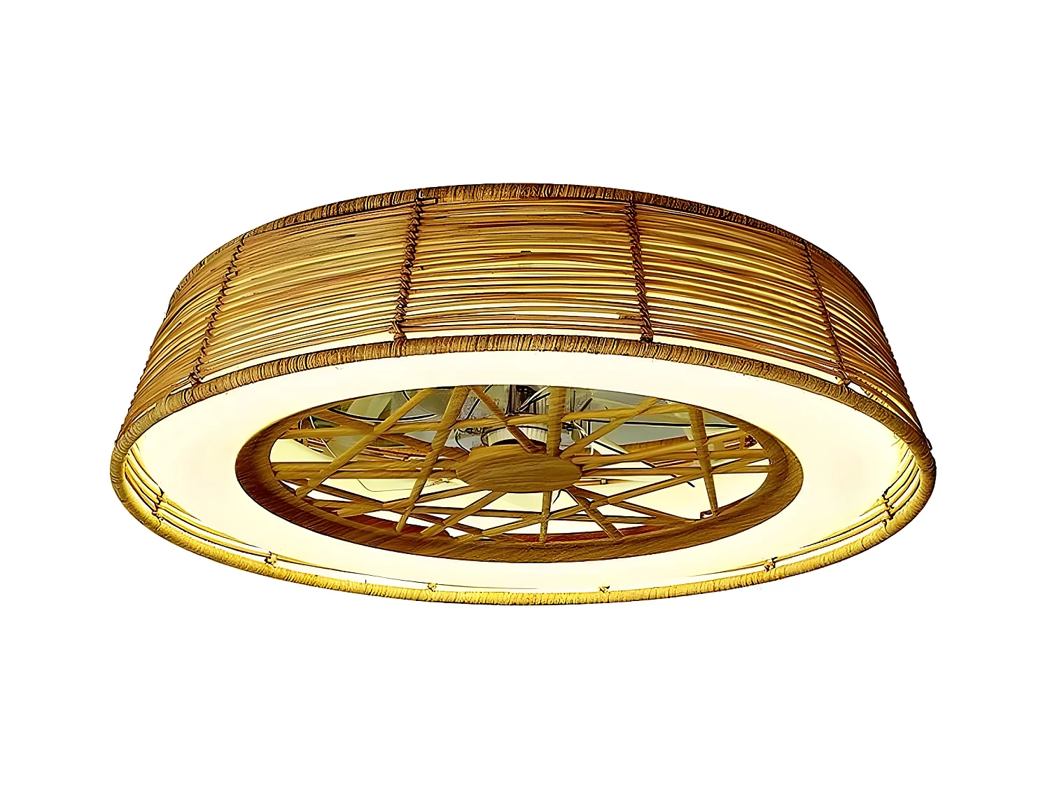 INDONÉSIE MANTRA ventilateur avec finition beige