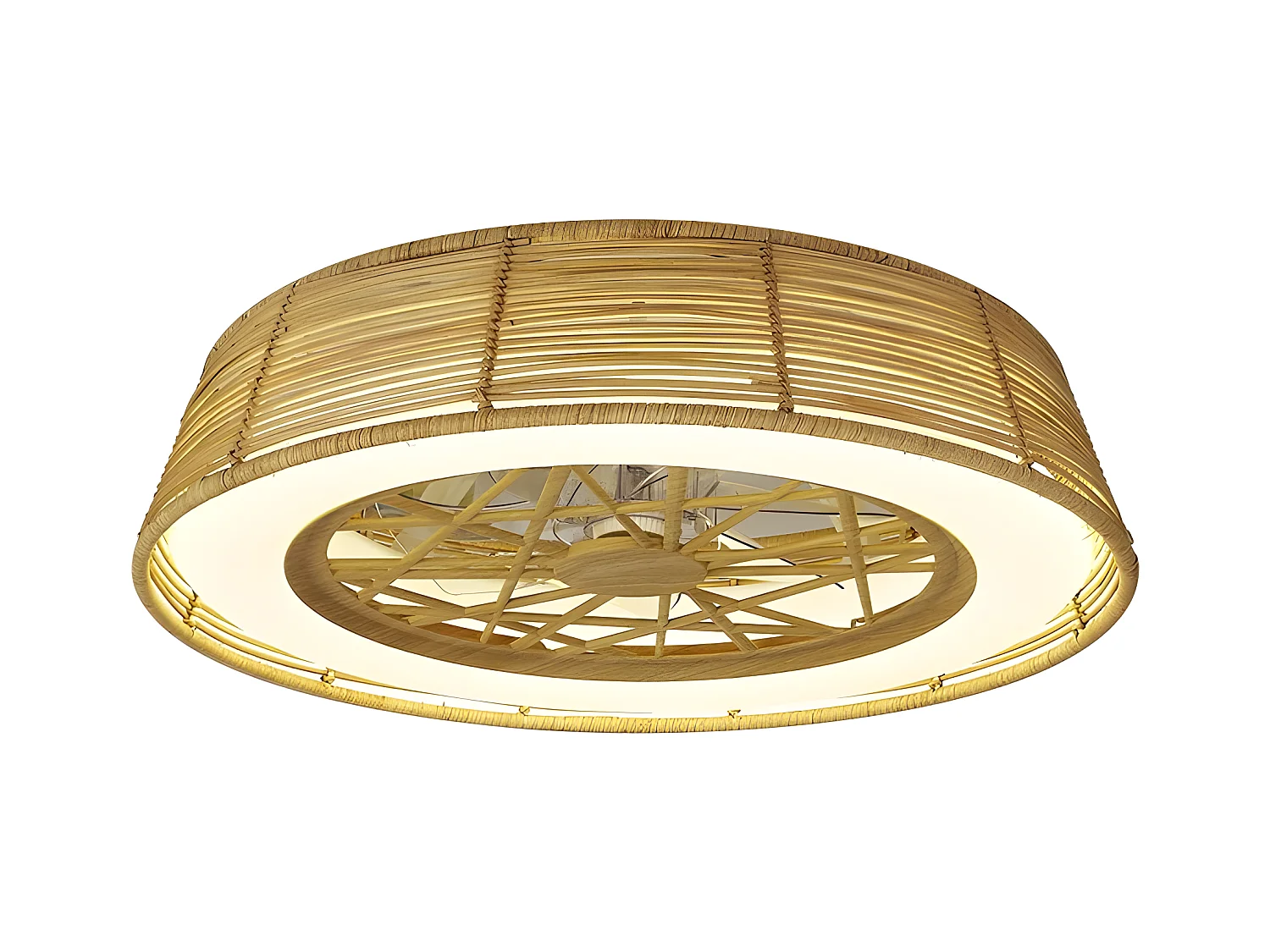 INDONÉSIE MANTRA ventilateur avec finition beige