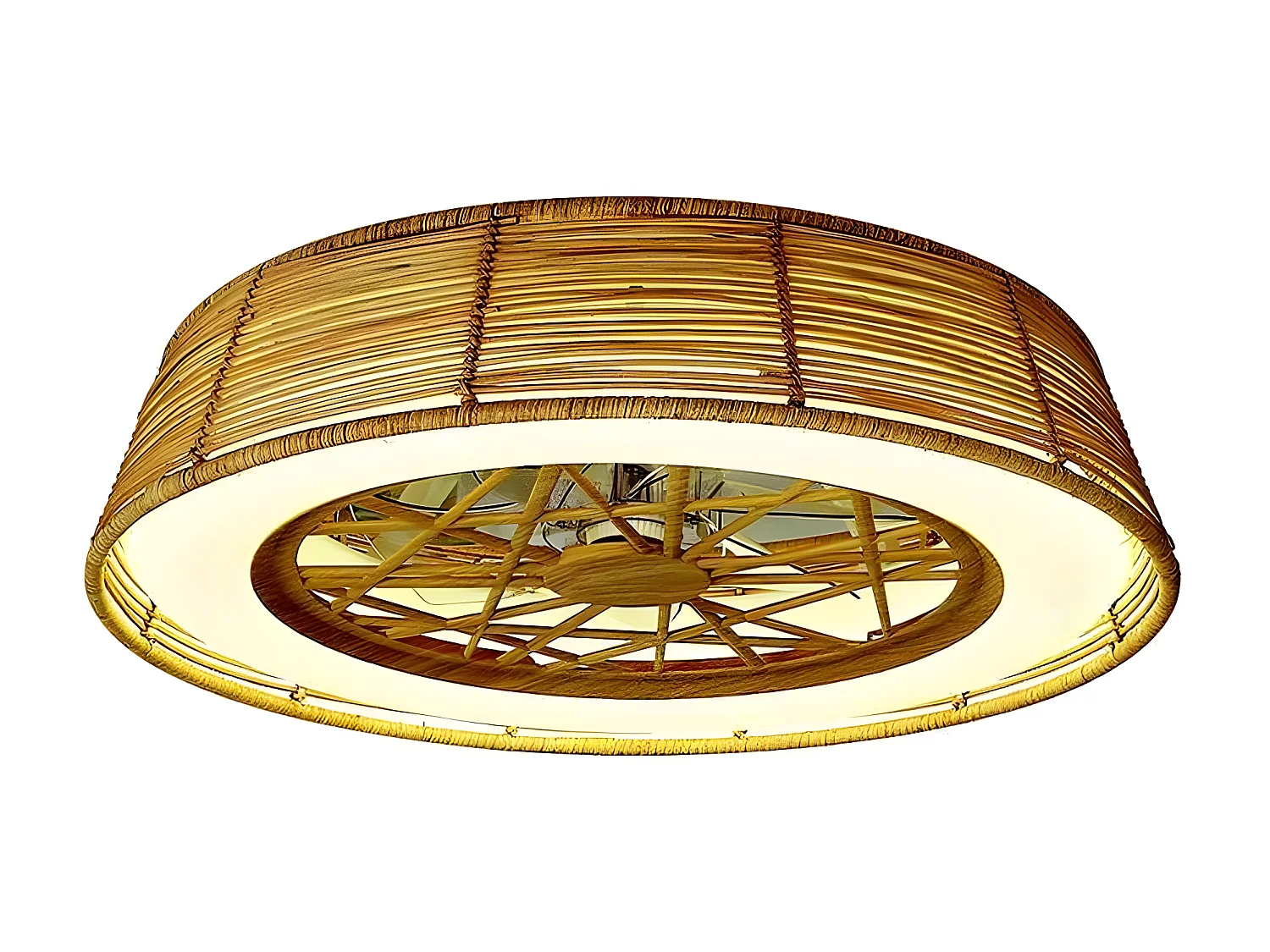 INDONÉSIE MANTRA ventilateur avec finition beige