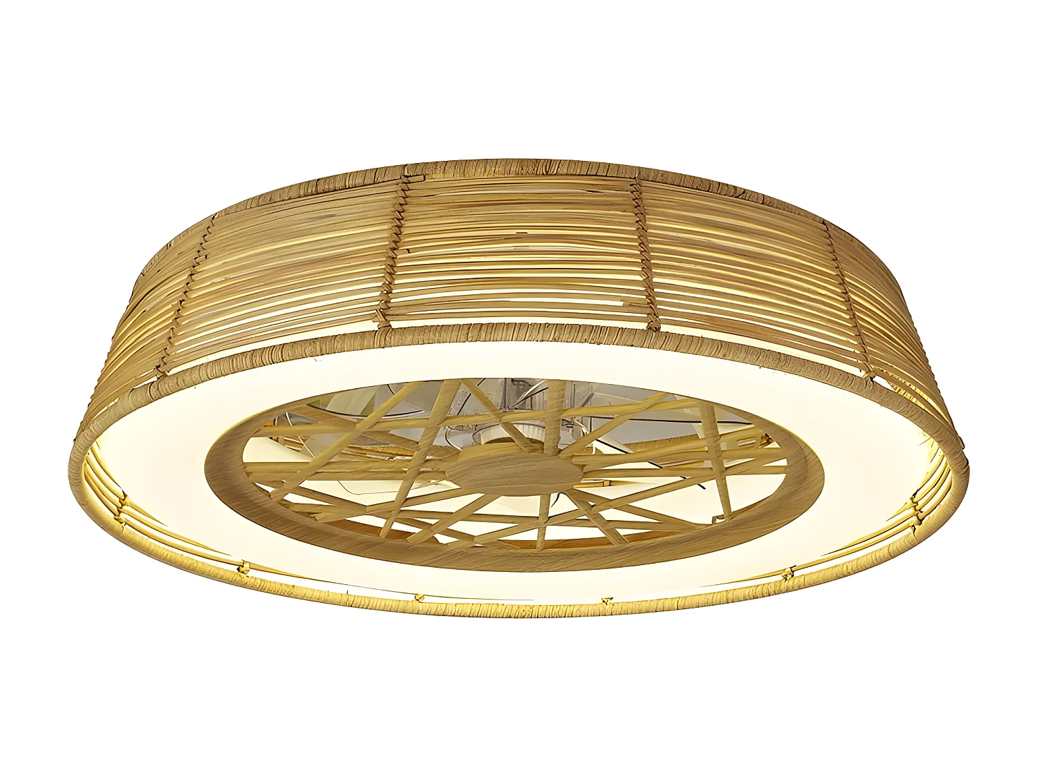 INDONÉSIE MANTRA ventilateur avec finition beige