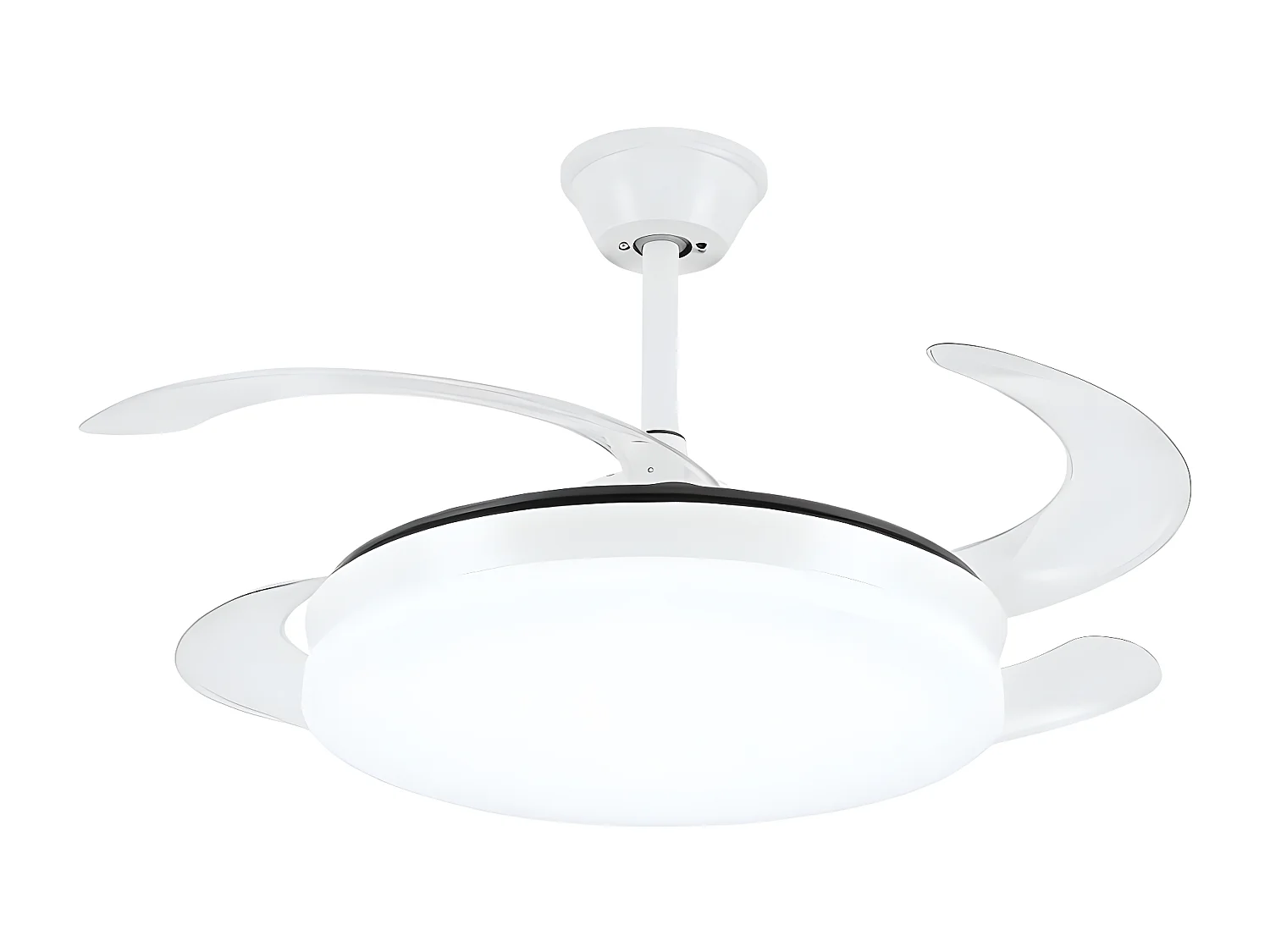 Ventilateur DC ISABELLA S connectivité blanche APP led mémoire couleur AkunaDecor