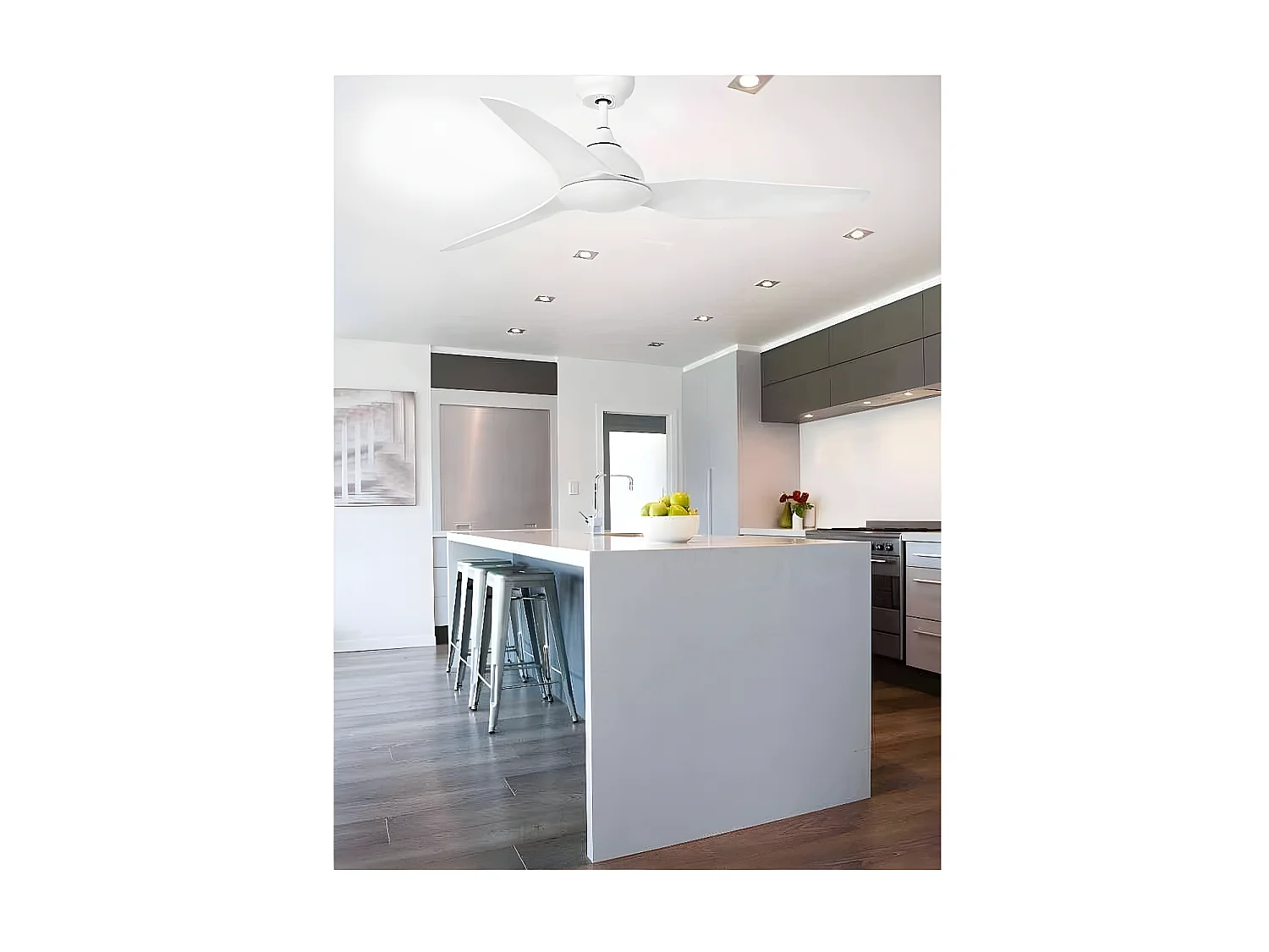 Ventilatore per esterno-interno modello MOTORE SIOUX DC senza luce FARO