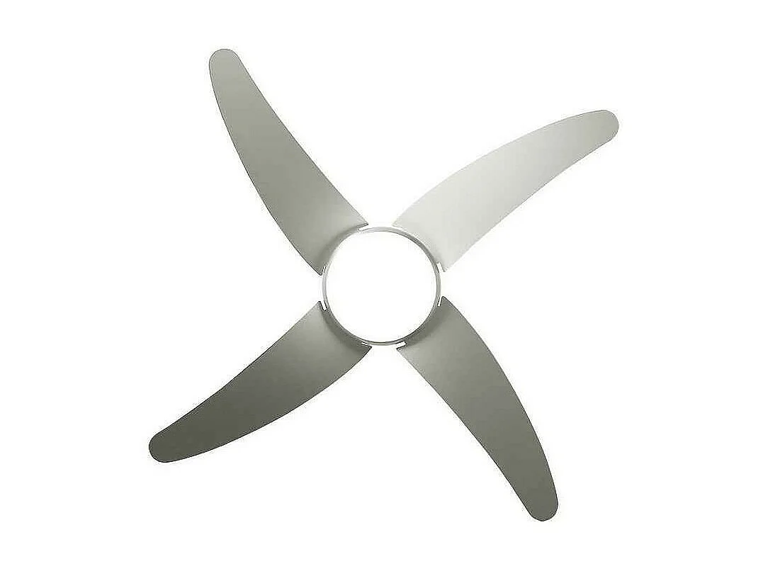 Ventilador Dc Klod Niquel E27 Control Remoto Y Temporizador