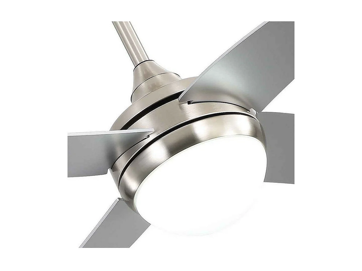 Ventilador Dc Klod Niquel E27 Control Remoto Y Temporizador