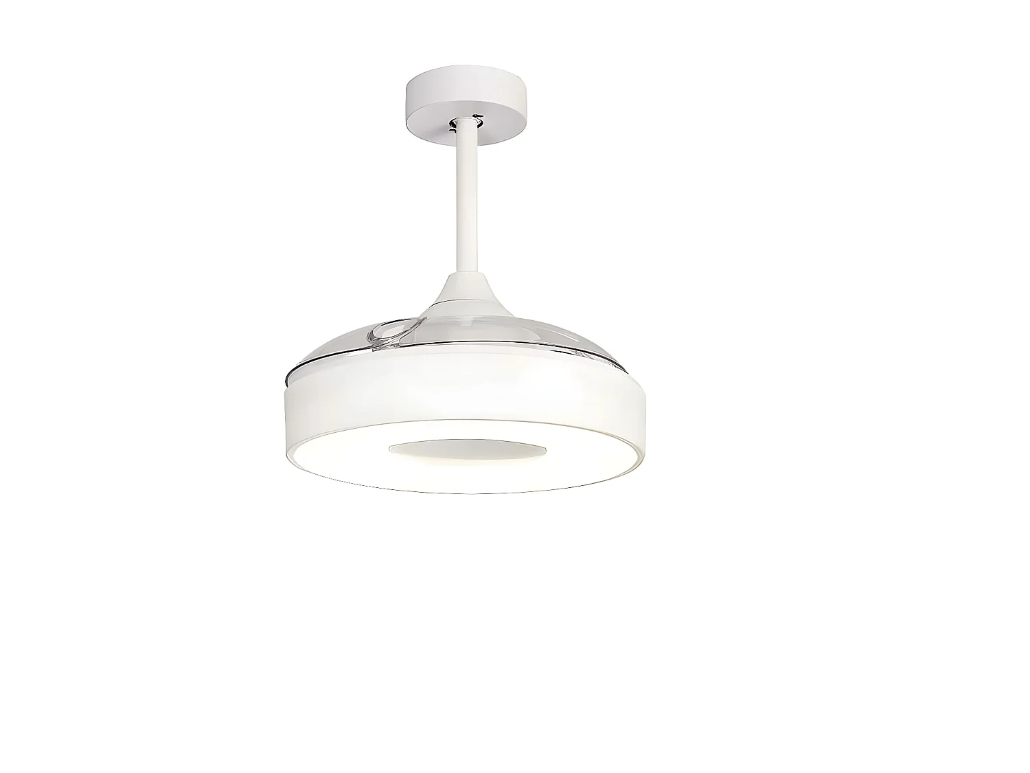 Ventilateur DC COIN FAIN MINI blanc CCT réglable led 43 cm télécommande