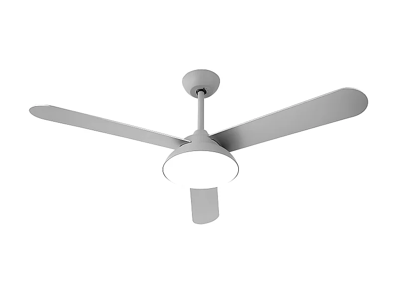 Ventilateur LED gris DC UMI avec 3 températures et télécommande Fabrilamp