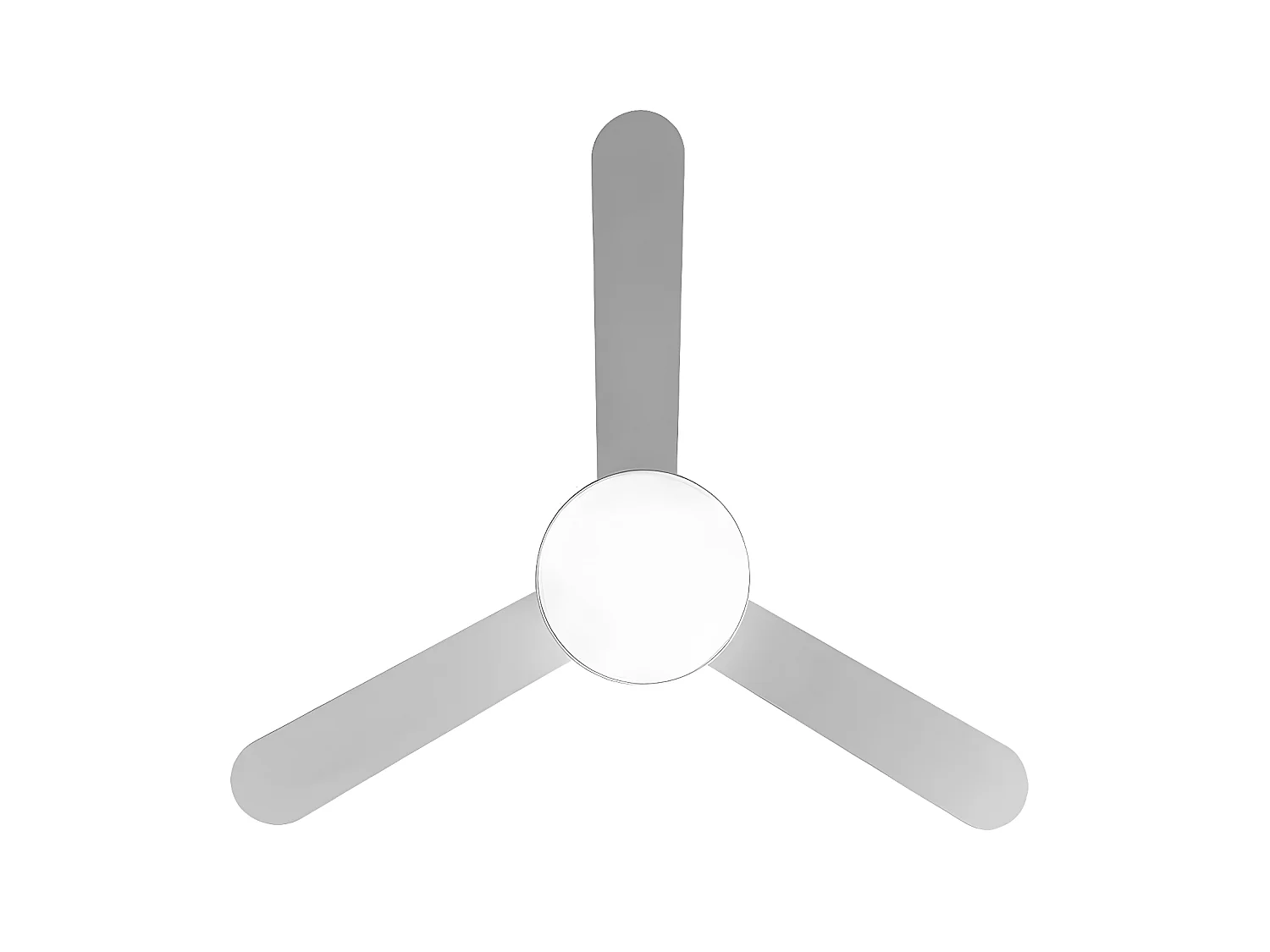 Ventilateur LED gris DC UMI avec 3 températures et télécommande Fabrilamp