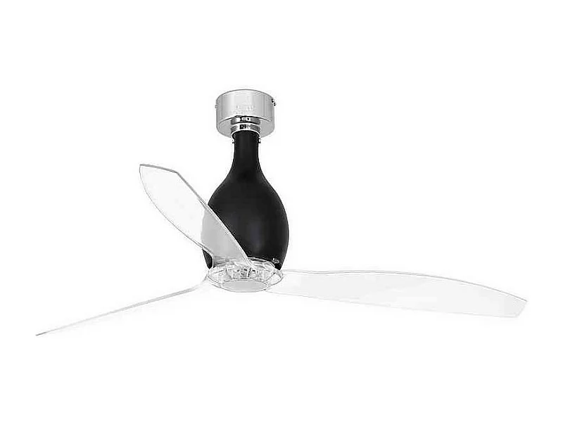 MINI ETERFAN M Ventilador DC preto brilhante/transparente
