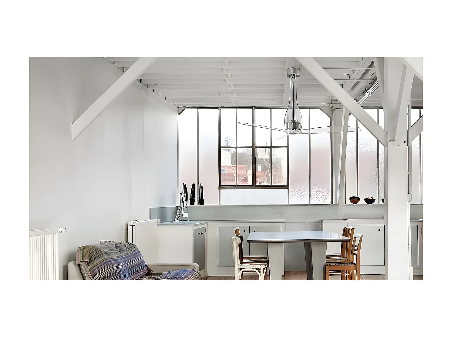 ETERFAN M Przezroczysty wentylator DC