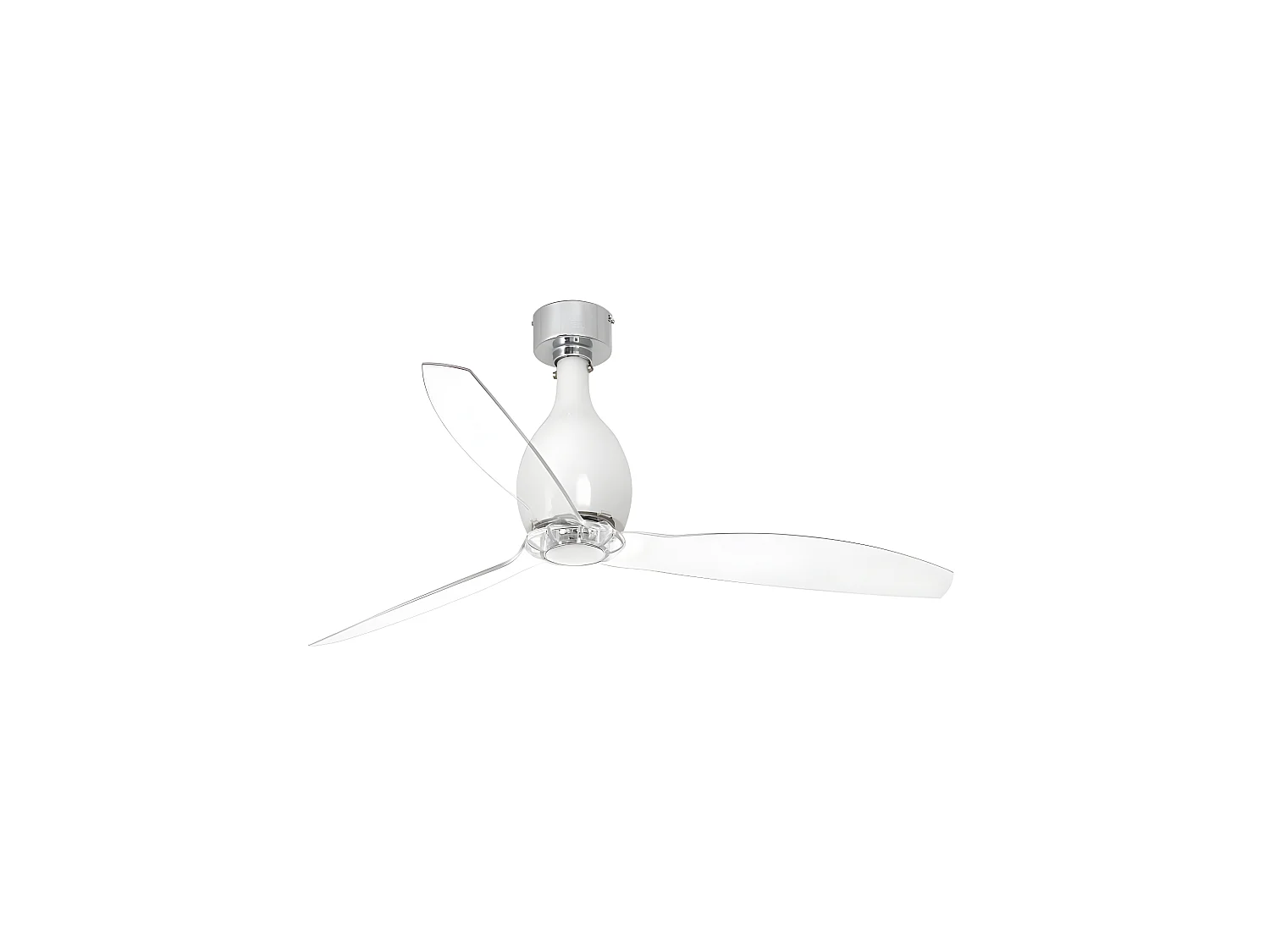 MINI ETERFAN M Ventilateur DC blanc brillant/transparent