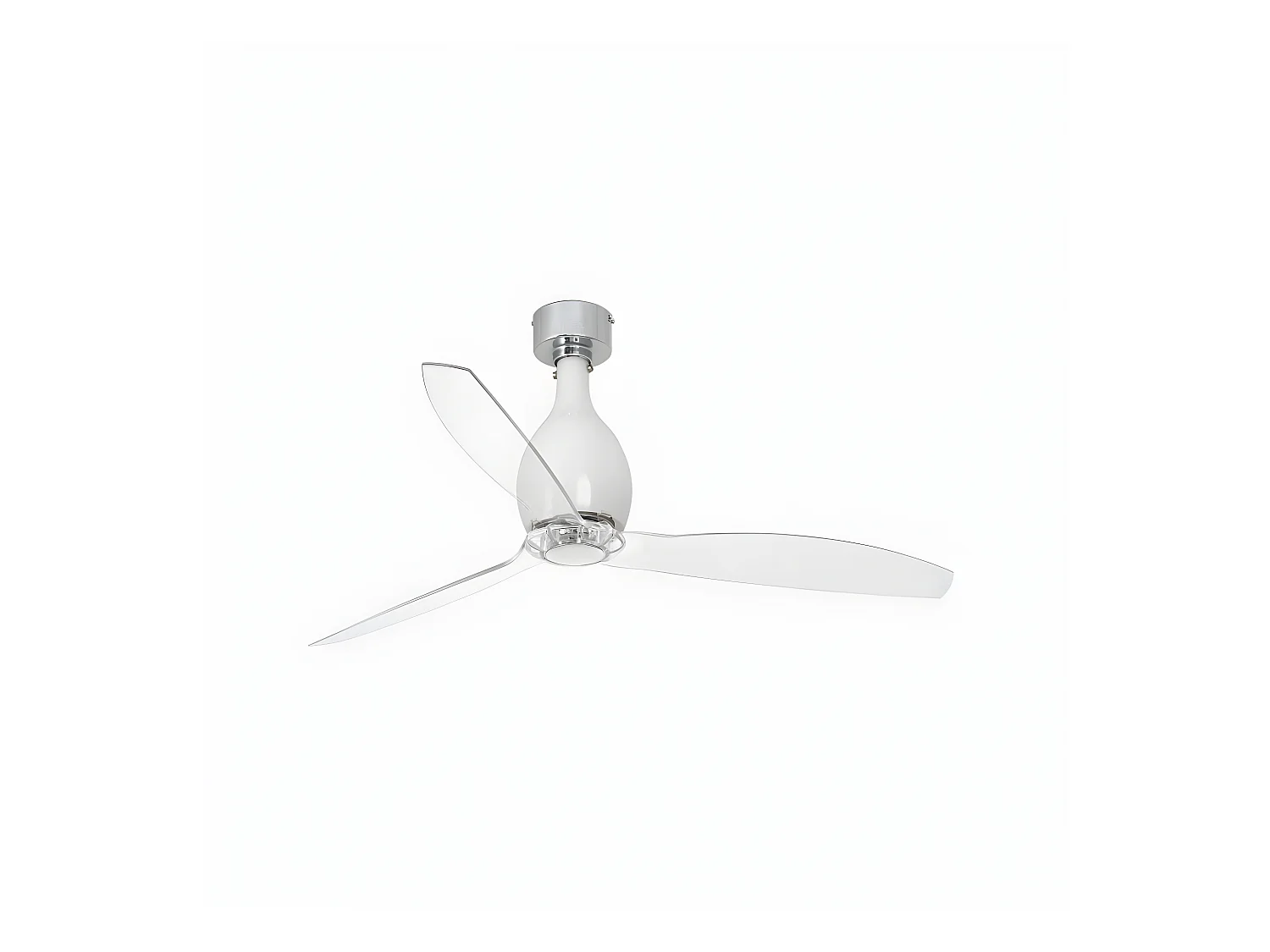MINI ETERFAN M Ventilateur DC blanc brillant/transparent