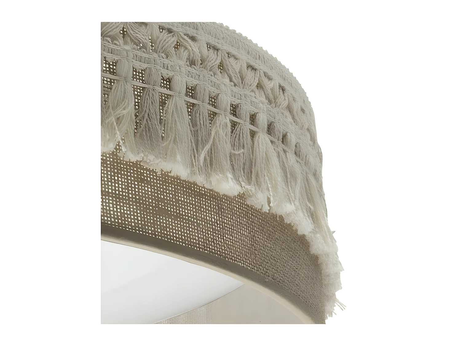 Lampe Plafond de toile de sac de la série Ekaterina de FABRILAMP