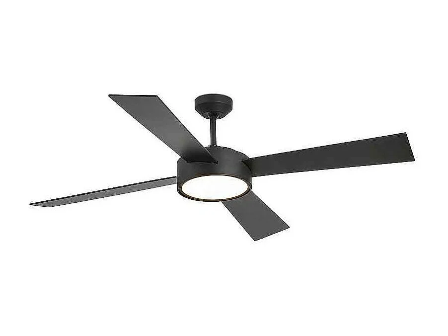 Ventilador de teto HYDRA L LED preto DC