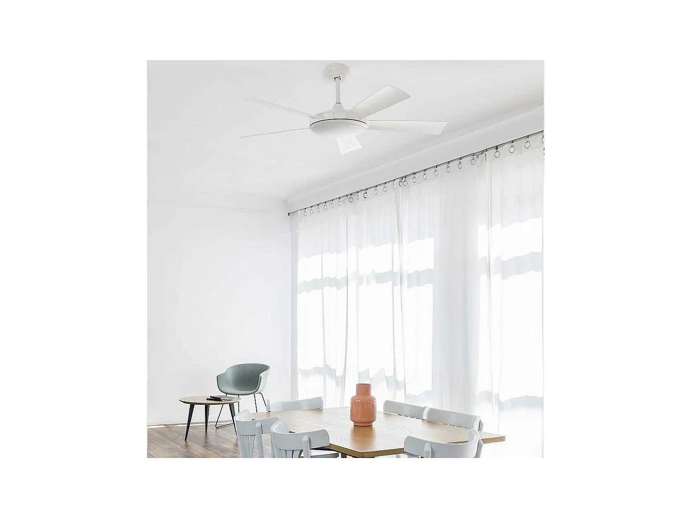 Ventilador de teto SAONA L LED branco DC