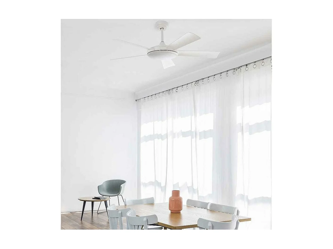 Ventilateur DC SAONA G LED blanc déclencheur CCT réglable phare