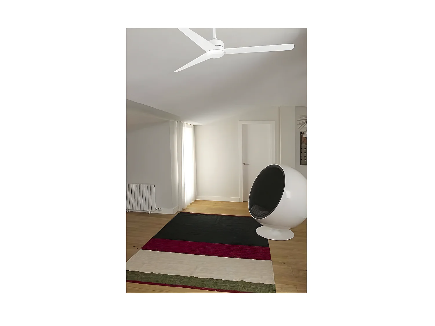 NUU blanc Télécommande ventilateur DC 6 vitesses FARO