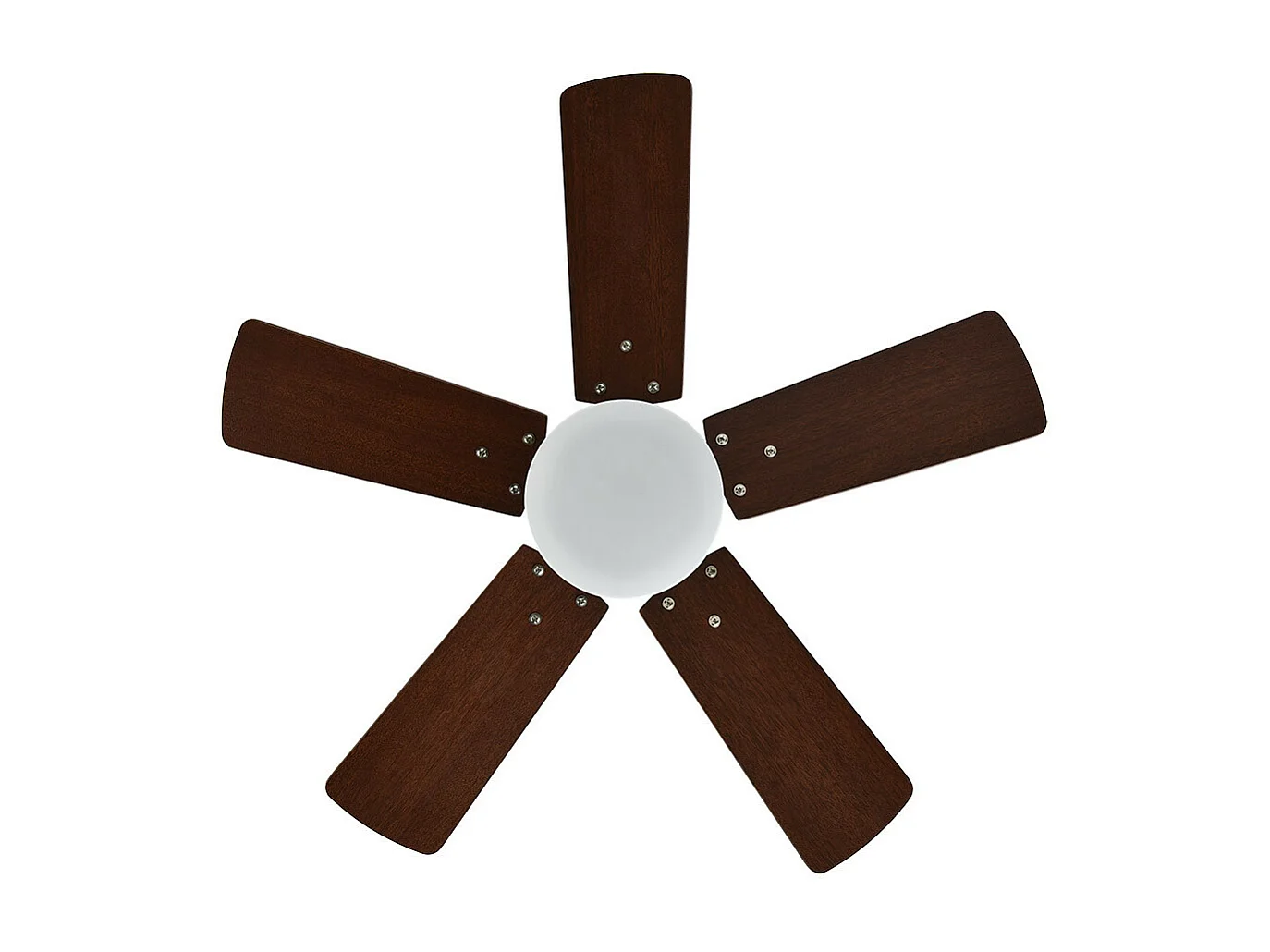 Ventilatore DC MARTA oro e LED integrato 36w memoria colore Fabrilamp