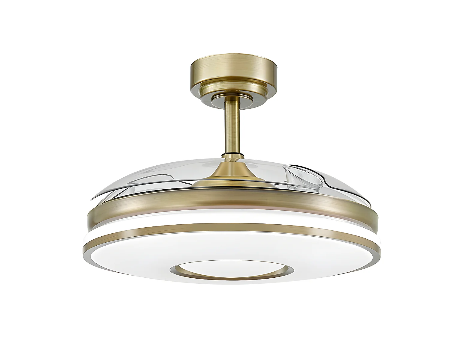 DANI L oro ventola DC LED integrato CCT e memoria colori Fabrilamp