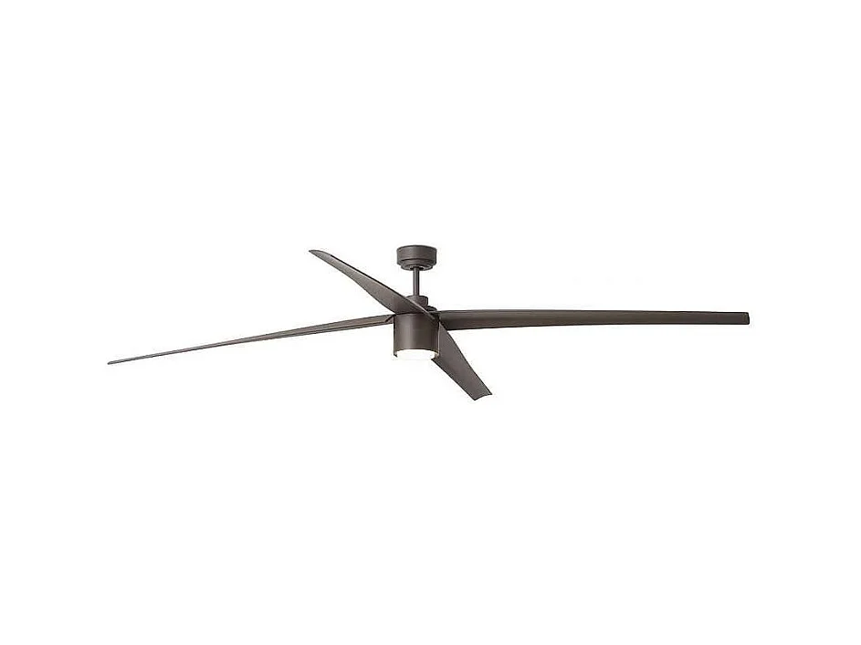 DC ATTOS XL ventilateur led marron dimmable 6 vitesses CCT dimmable FARO