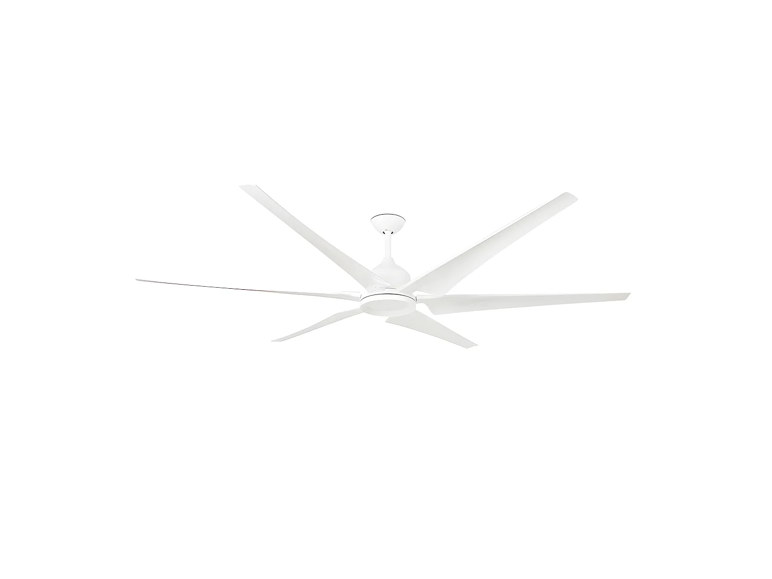 Fan extra grande DC CIES bianco 5 velocità telecomando Faro