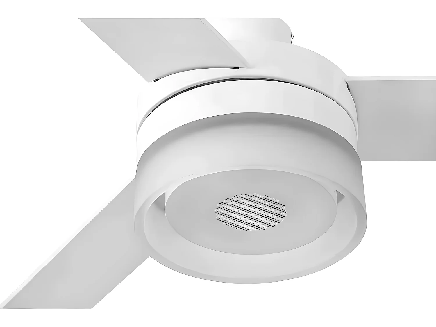 ICE LED SPEAKER avec HAUT-PARLEUR, ventilateur LED intégré blanc FARO