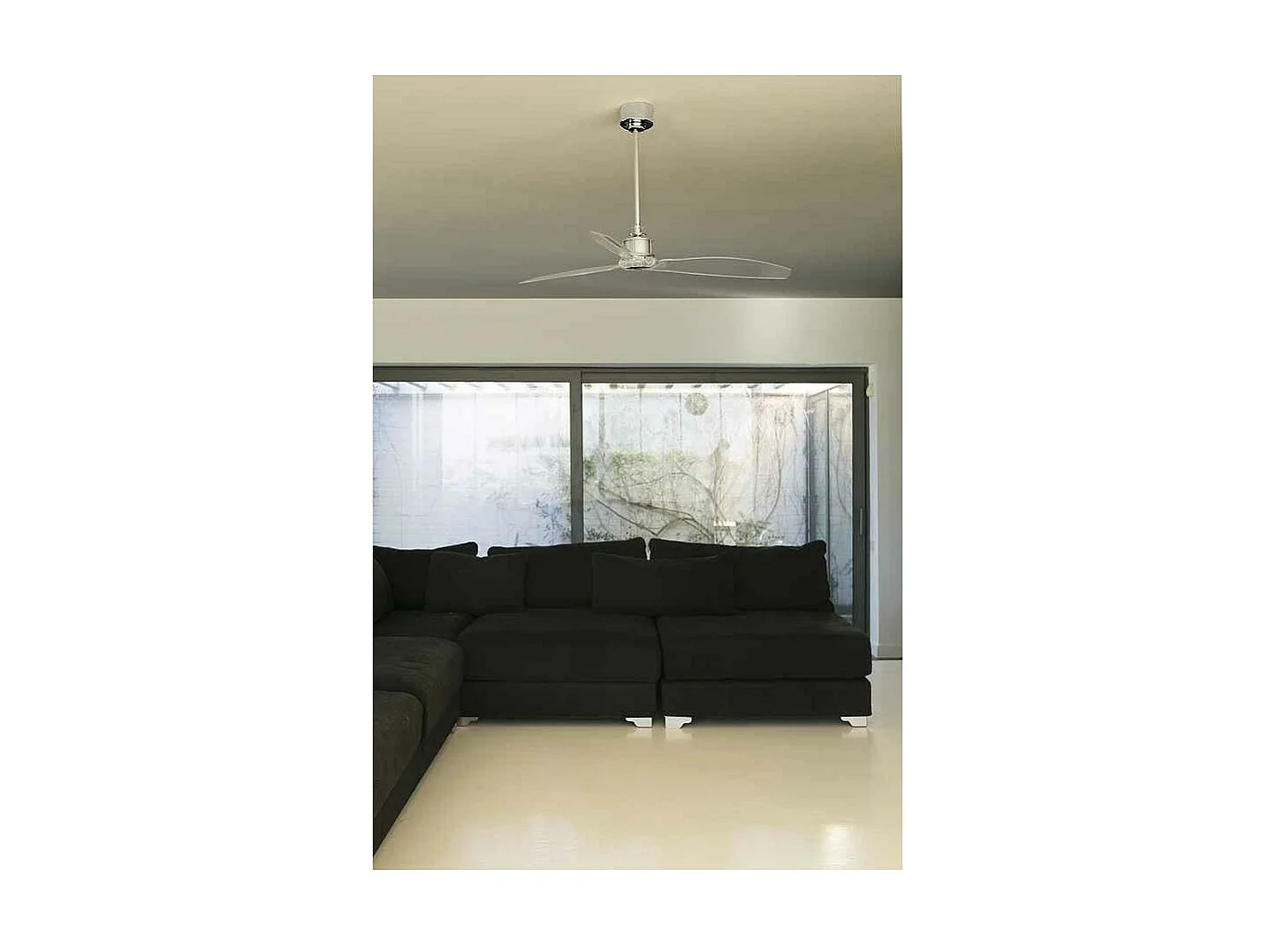 JUST FAN M DC chroomventilator