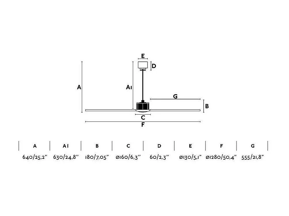 JUST FAN M DC chroomventilator