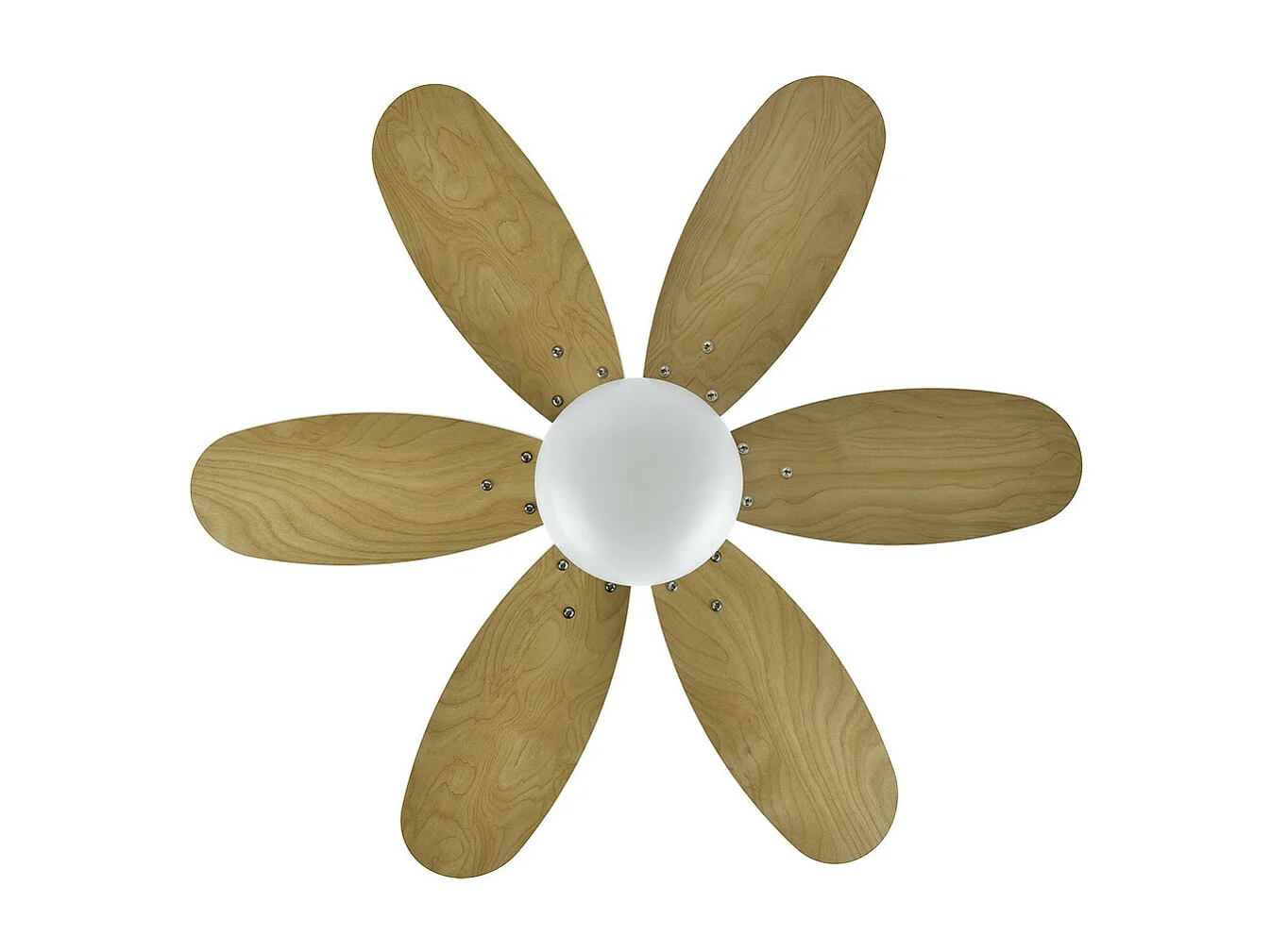 Ventilador Dc Alves Blanco E27 Control Remoto Y Temporizador