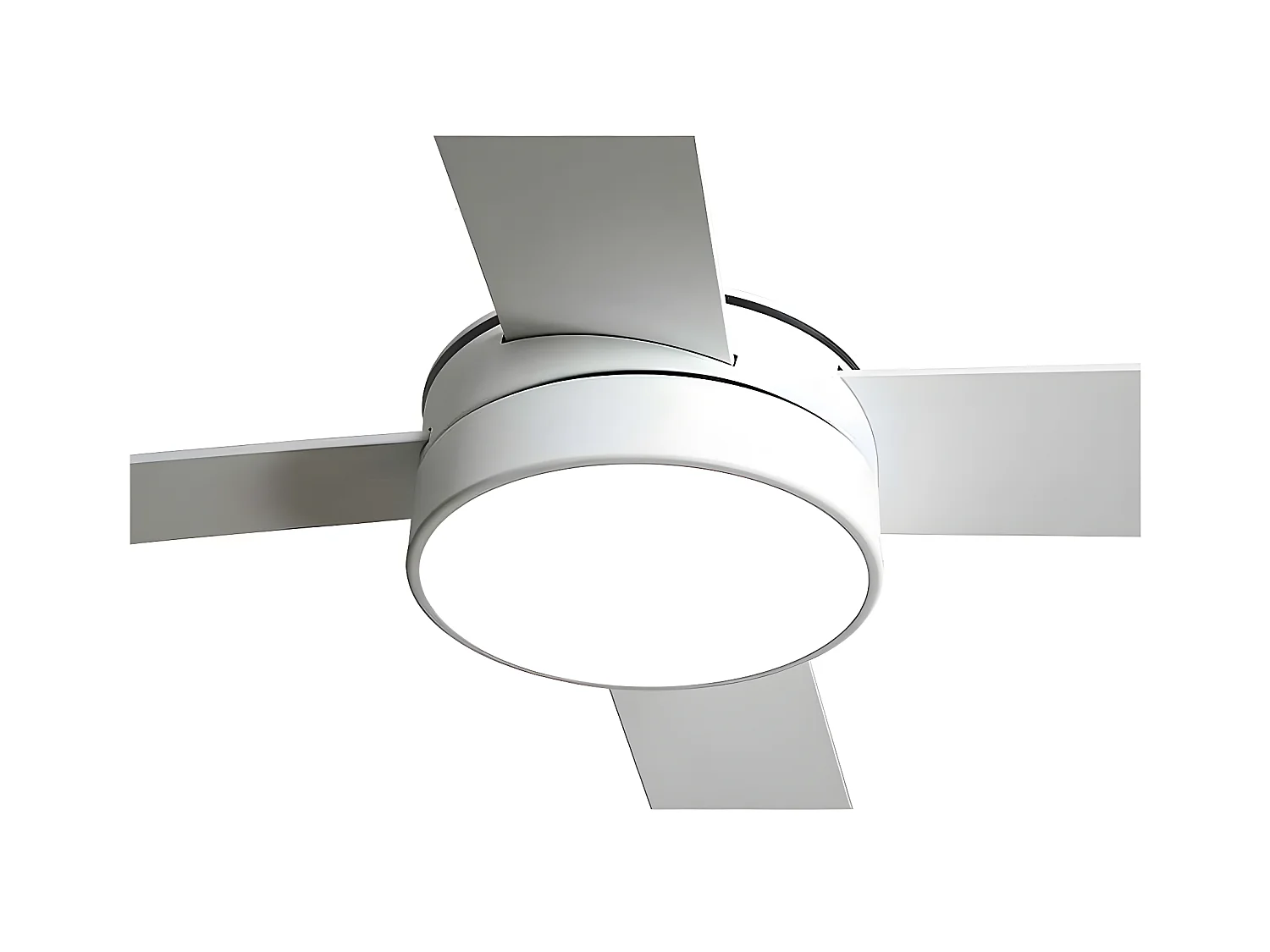 Ventilador Dc Nevery Blanco 122 Cm Led 3 Temperaturas Memoria Color