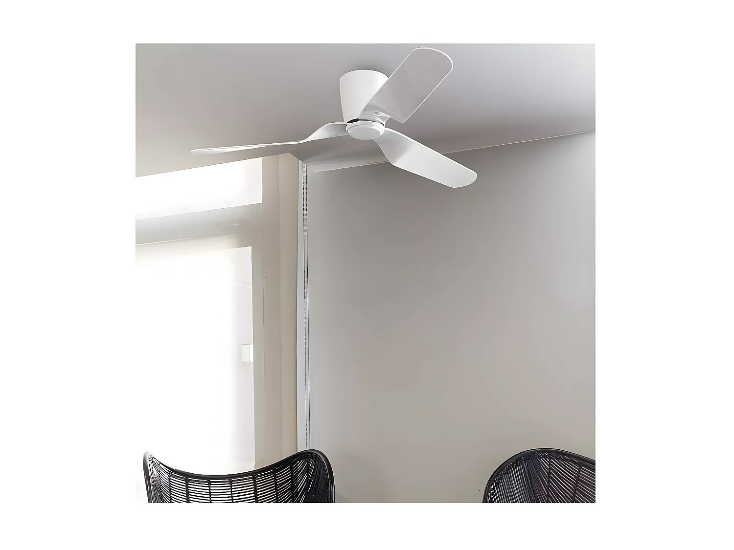 Ventilateur DC PEMBA L Blanc