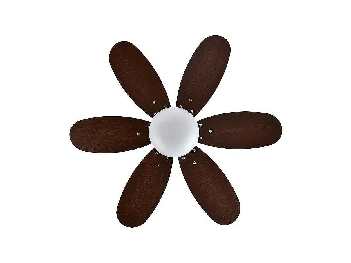 Ventilador Dc Alves Dorado E27 Control Remoto Y Temporizador