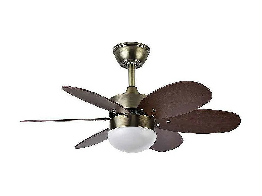 Fan DC ALVES oro E27 telecomando e timer Fabrilamp