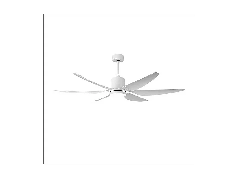 Ventilatore DC extra large OTTO LED bianco memoria colori e timer di spegnimento Fabrilamp