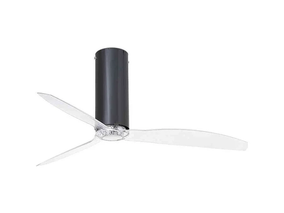 TUBE FAN M Ventilateur DC noir brillant/transparent