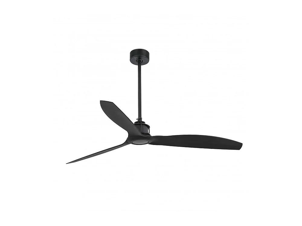 JUST FAN M Mattschwarzer Fächer