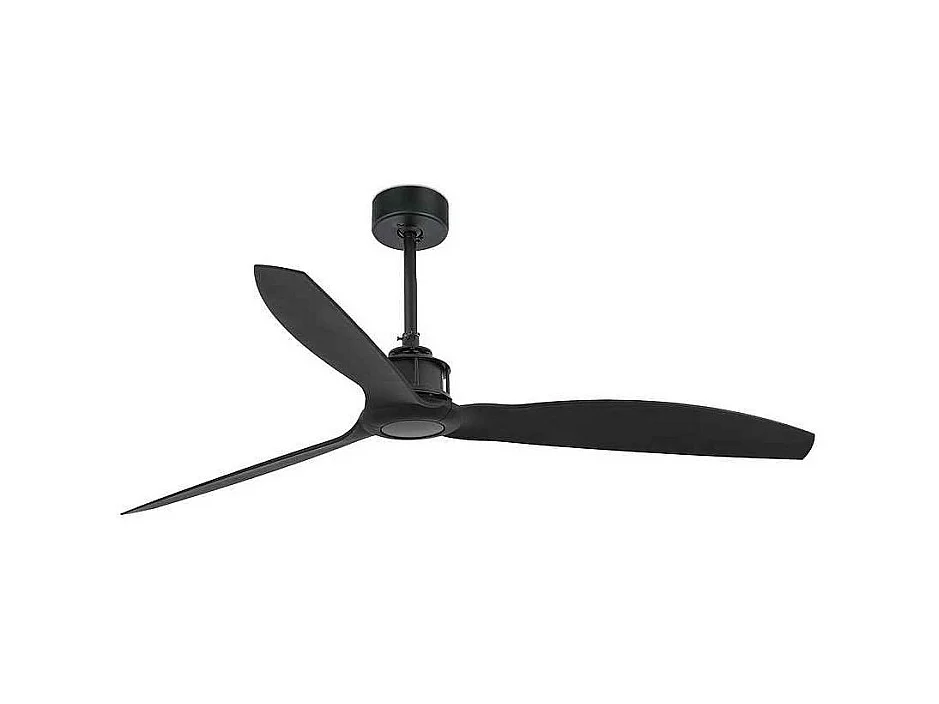 JUST FAN M Mattschwarzer Fächer