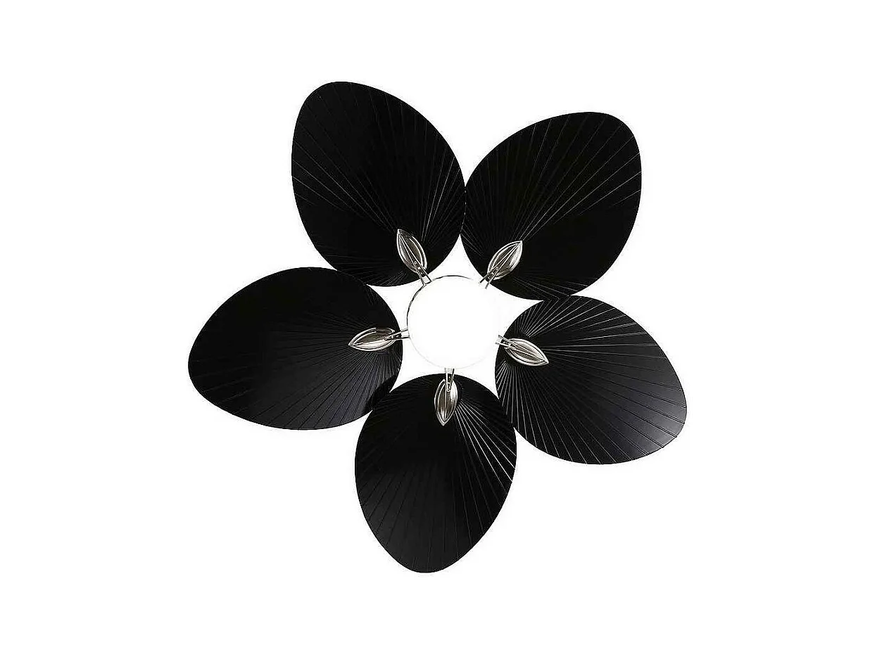 Fan DC CHAW nichel LED CCT regolabile memoria colore Fabrilamp