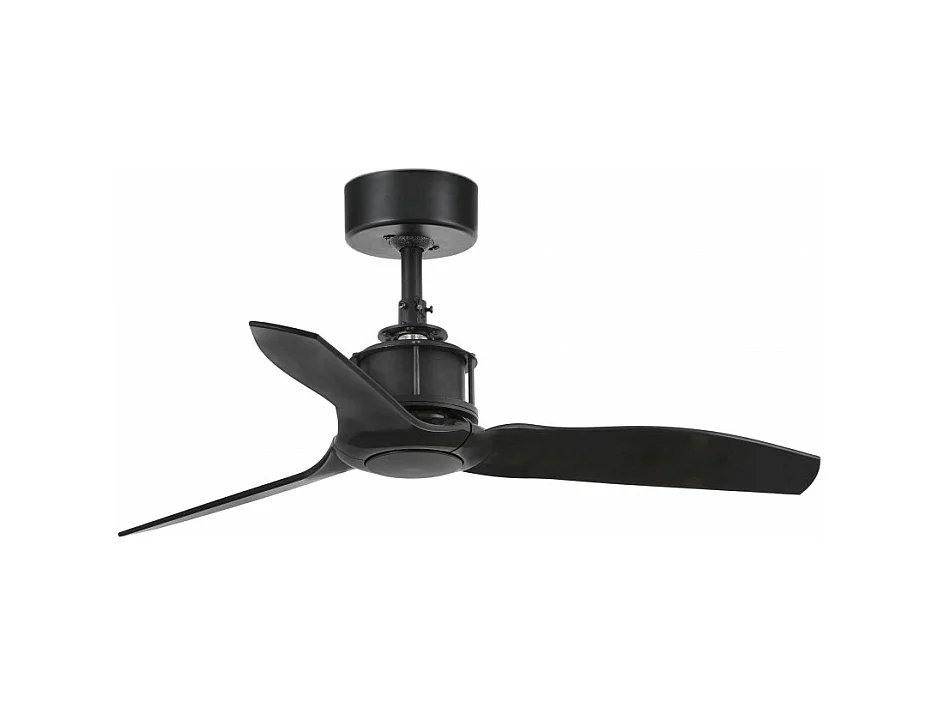DC JUST FAN XS ventilateur télécommandé noir à pales réversibles FARO