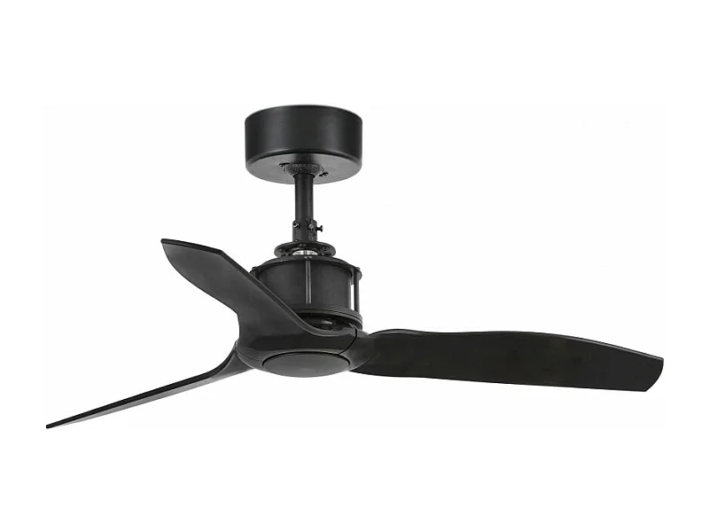 DC JUST FAN XS telecomando nero ventilatore a pale reversibili FARO